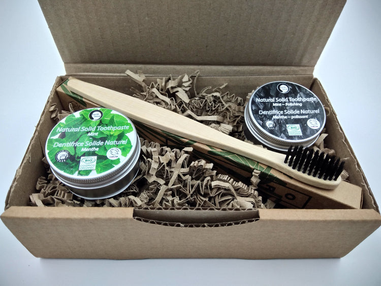 Natural Organic Certified Oral Care - Toothpaste gift set - MADE TO ORDER