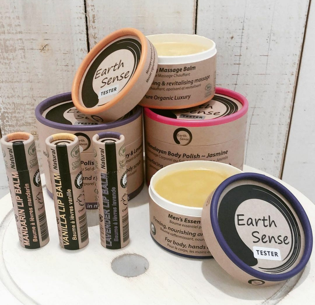 Organic Warming Massage Balm 100ml - For Face, hands, arms & whole body - Earthsenseorganics