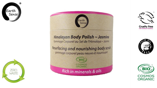 Organic Certified Body Polish Exfoliant - Jasmine - 200ml - Earthsenseorganics