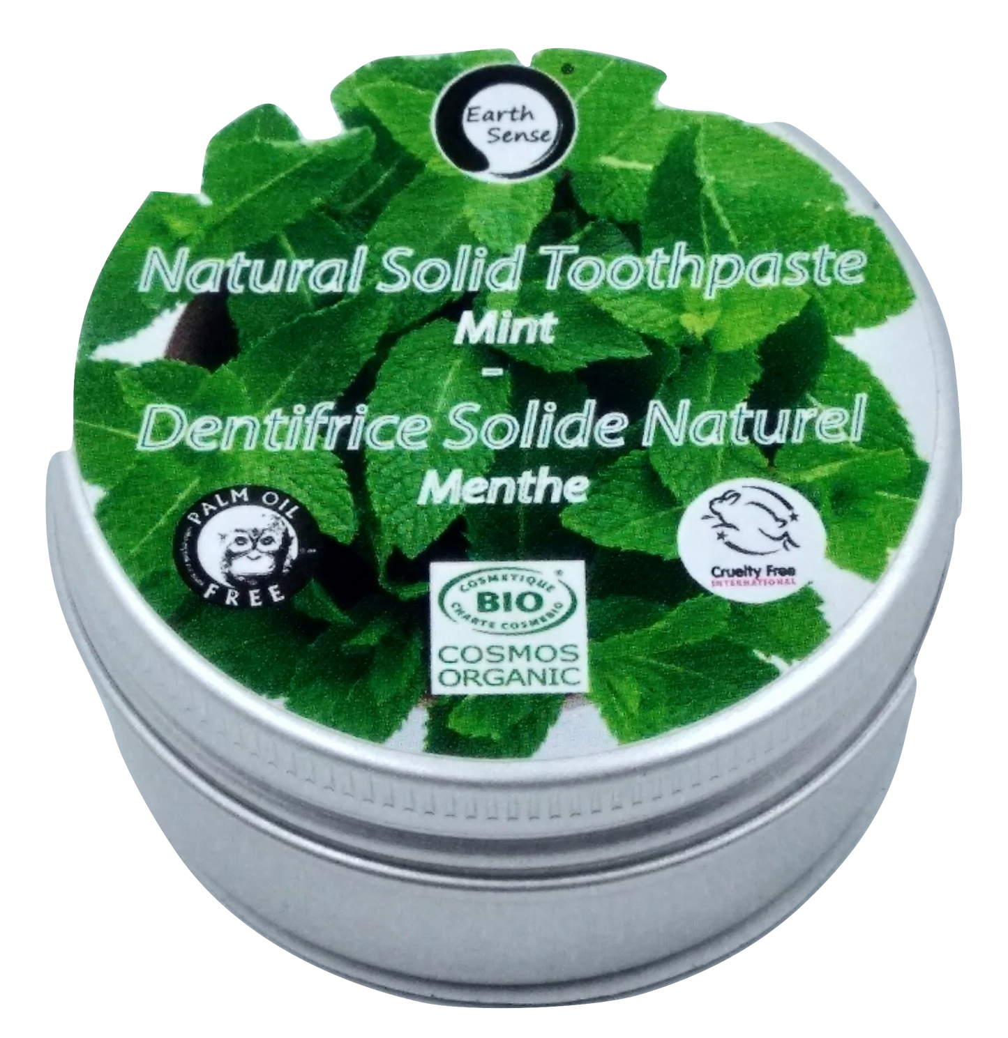 Natural Organic Certified Solid Toothpaste - Daily Use - Earthsenseorganics