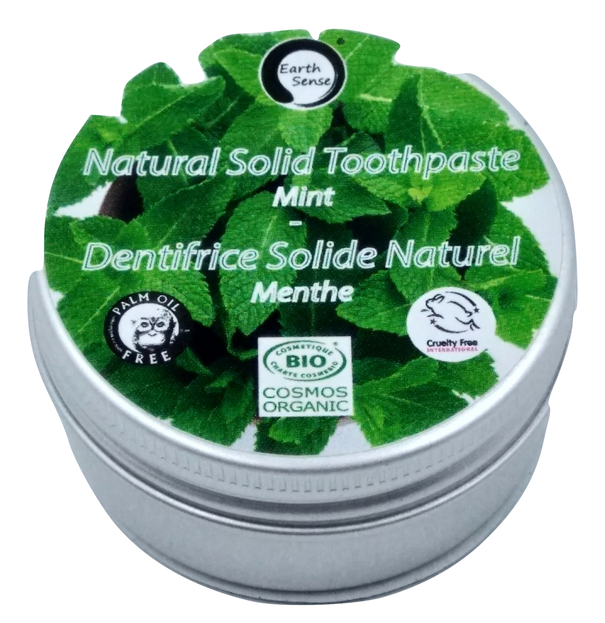 Natural Organic Certified Solid Toothpaste - Daily Use - Earthsenseorganics