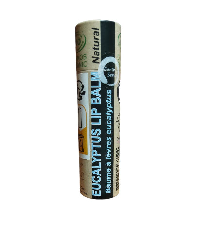 Organic Eucalyptus Lip Balm 15ml - Earthsenseorganics