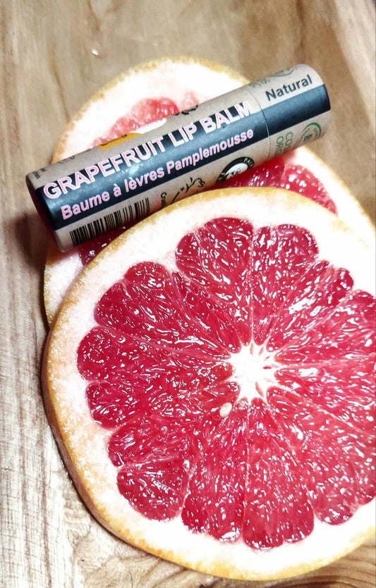Organic Pink Grapefruit Lip Balm 15ml - Earthsenseorganics