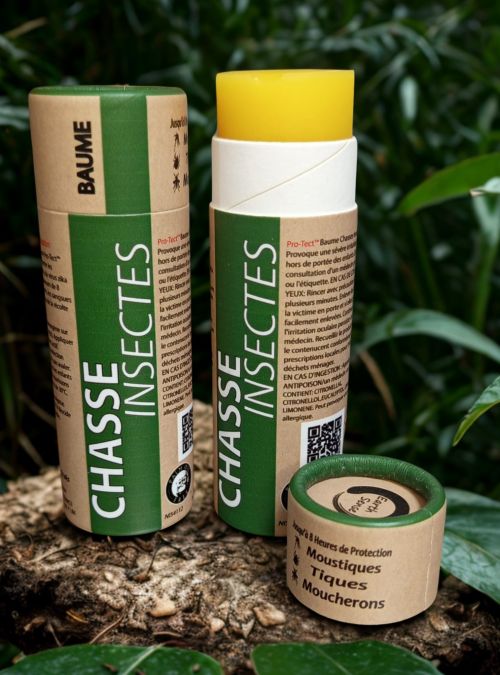 NEW Pro-Tect - Chasse-Insects Anti Moustique BALM - 30ml x 20 pieces with FREE display box
