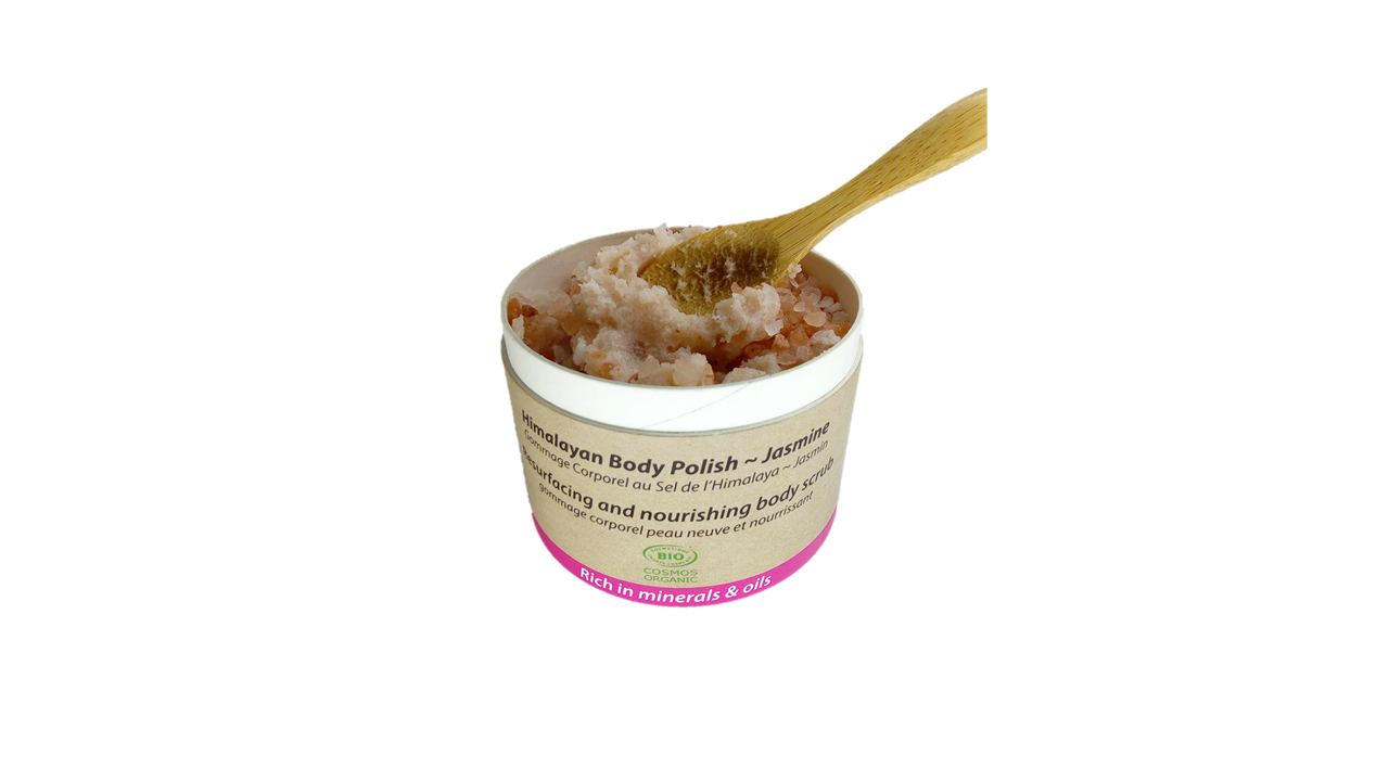 Organic Certified Body Polish Exfoliant - Jasmine - 200ml - Earthsenseorganics