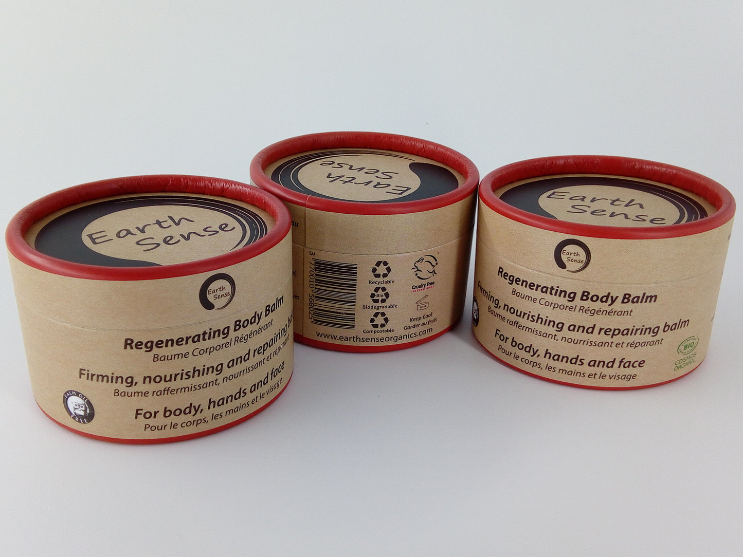 Organic Regenerating Body Balm with Ylang Ylang 100ml - For Face, hands and whole body - Earthsenseorganics