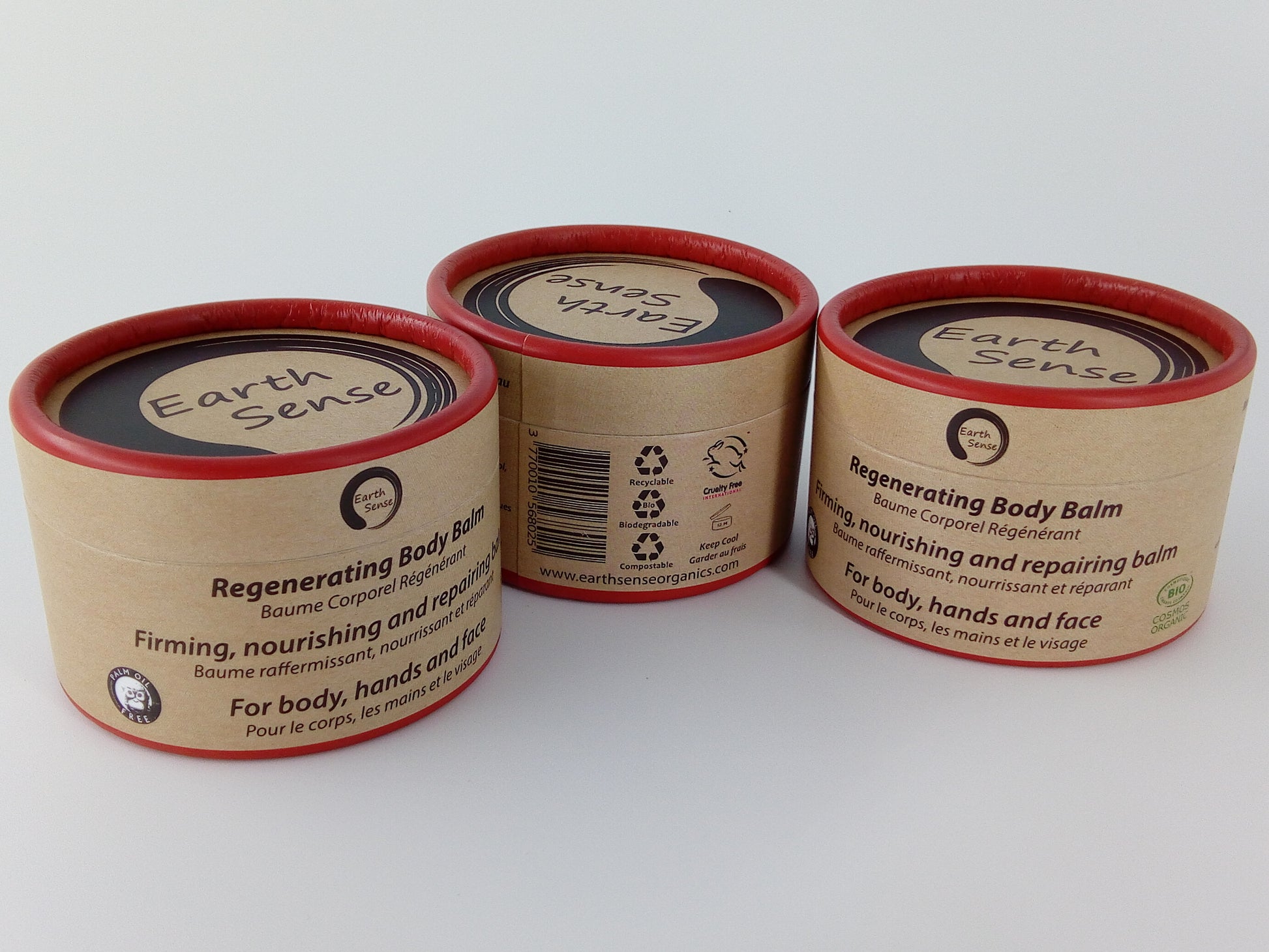 Organic Regenerating Body Balm with Ylang Ylang 100ml - For Face, hands and whole body - Earthsenseorganics
