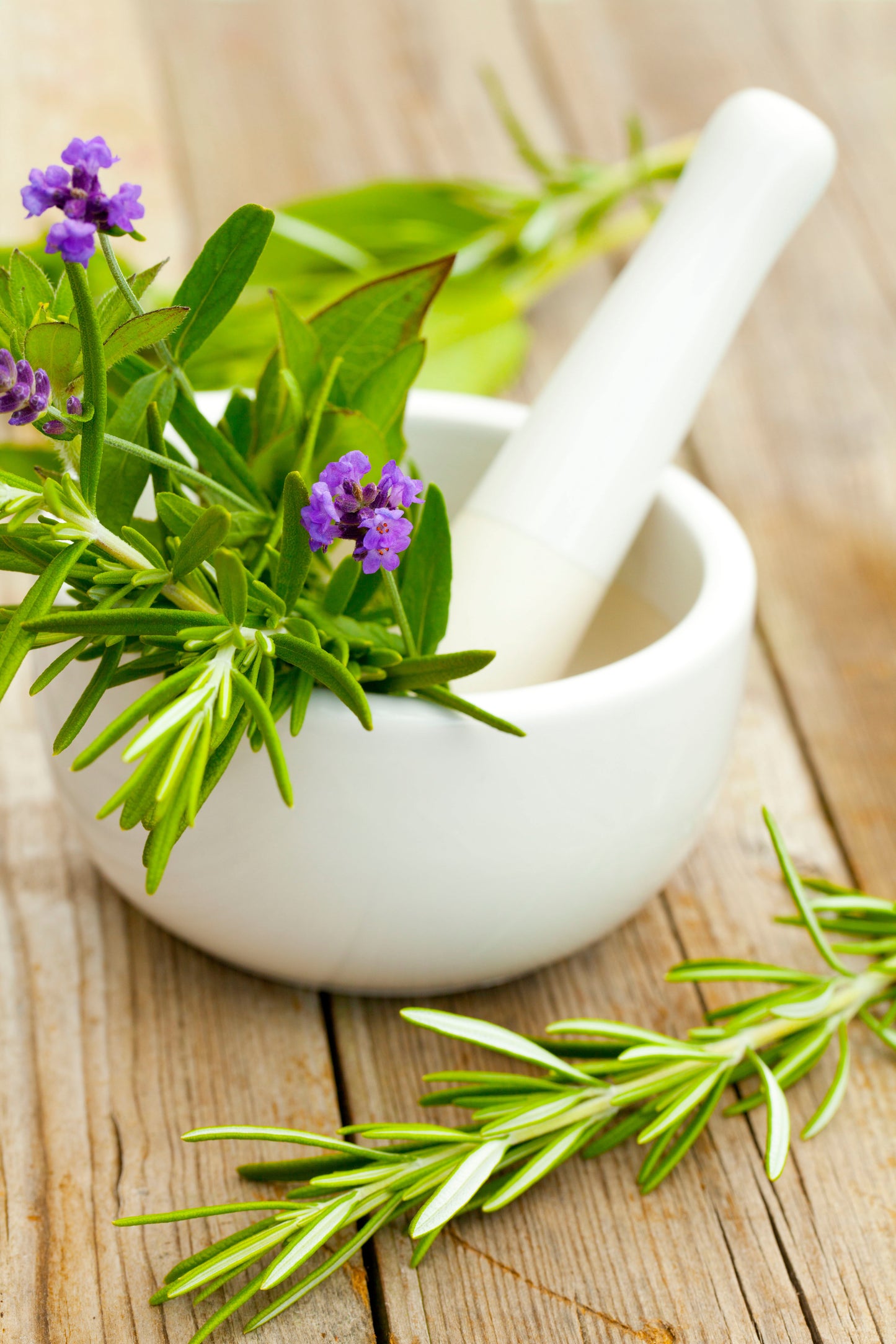 Organic Certified Solid Soap - Lavender & Rosemary with Lavender flowers 90g - Earthsenseorganics