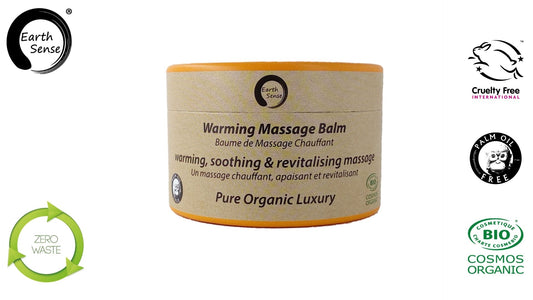 Organic Warming Massage Balm 100ml - For Face, hands, arms & whole body - Earthsenseorganics