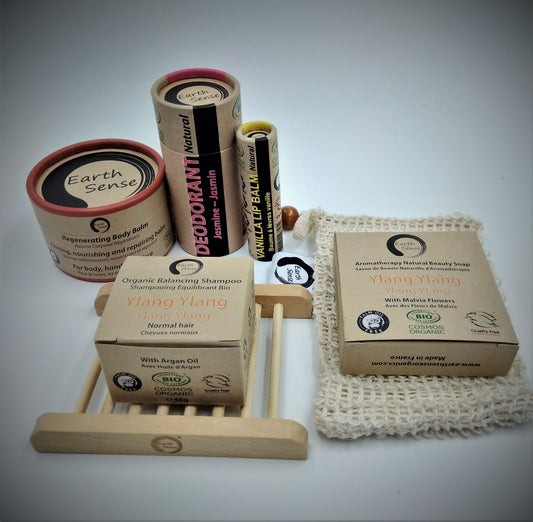 Gift Set - For Her - Jasmine, Ylang Ylang & Tangerine - Earthsenseorganics