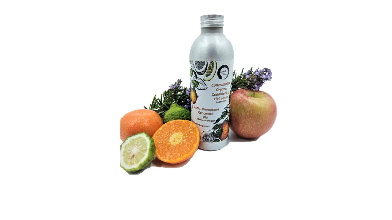 Duo Pack - Organic Solid Shampoo & Organic Concentrated Hair Rinse - Earthsenseorganics