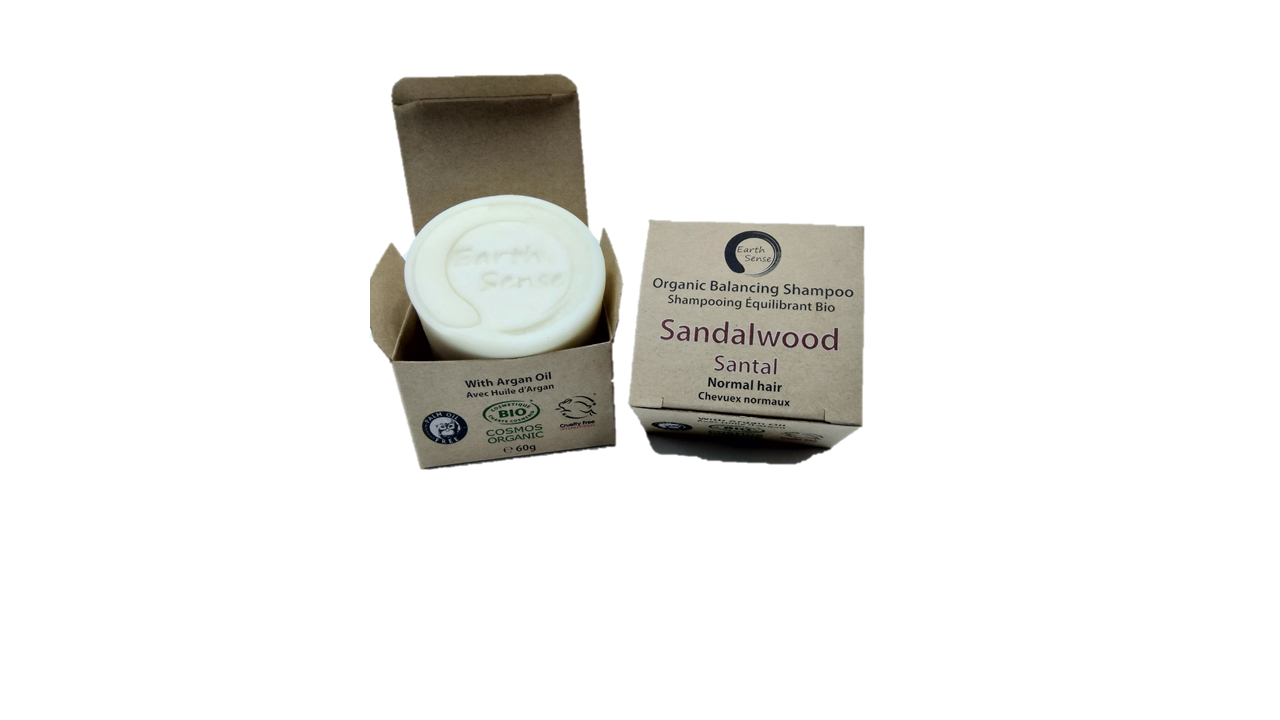 Duo Pack - Organic Solid Shampoo & Organic Concentrated Hair Rinse - Earthsenseorganics