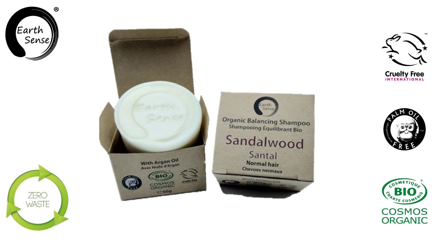 Trio Hair Care Pack - Organic Solid Shampoo, Organic Concentrated Hair Rinse & Argan Oil - Earthsenseorganics