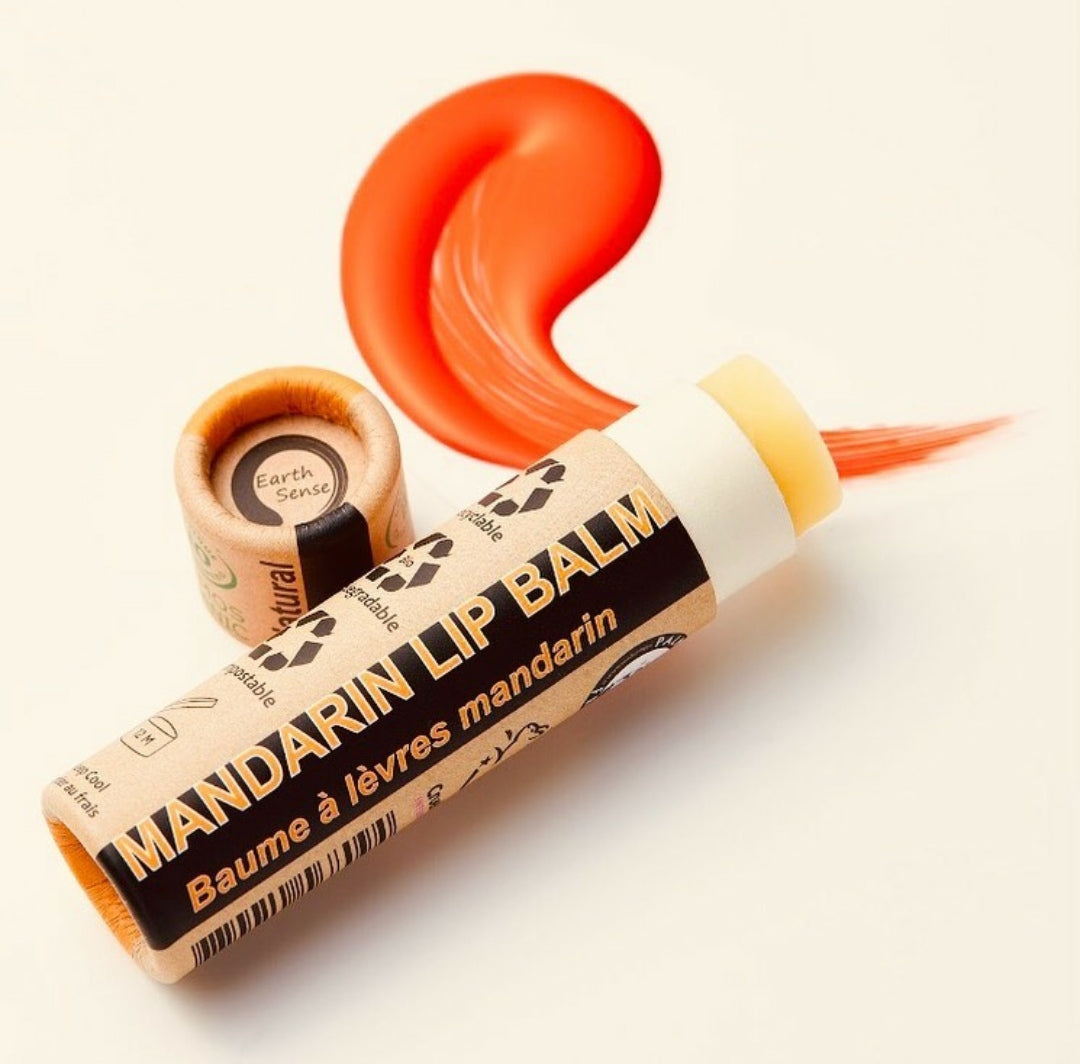 Organic Mandarin Lip Balm 15ml - Earthsenseorganics