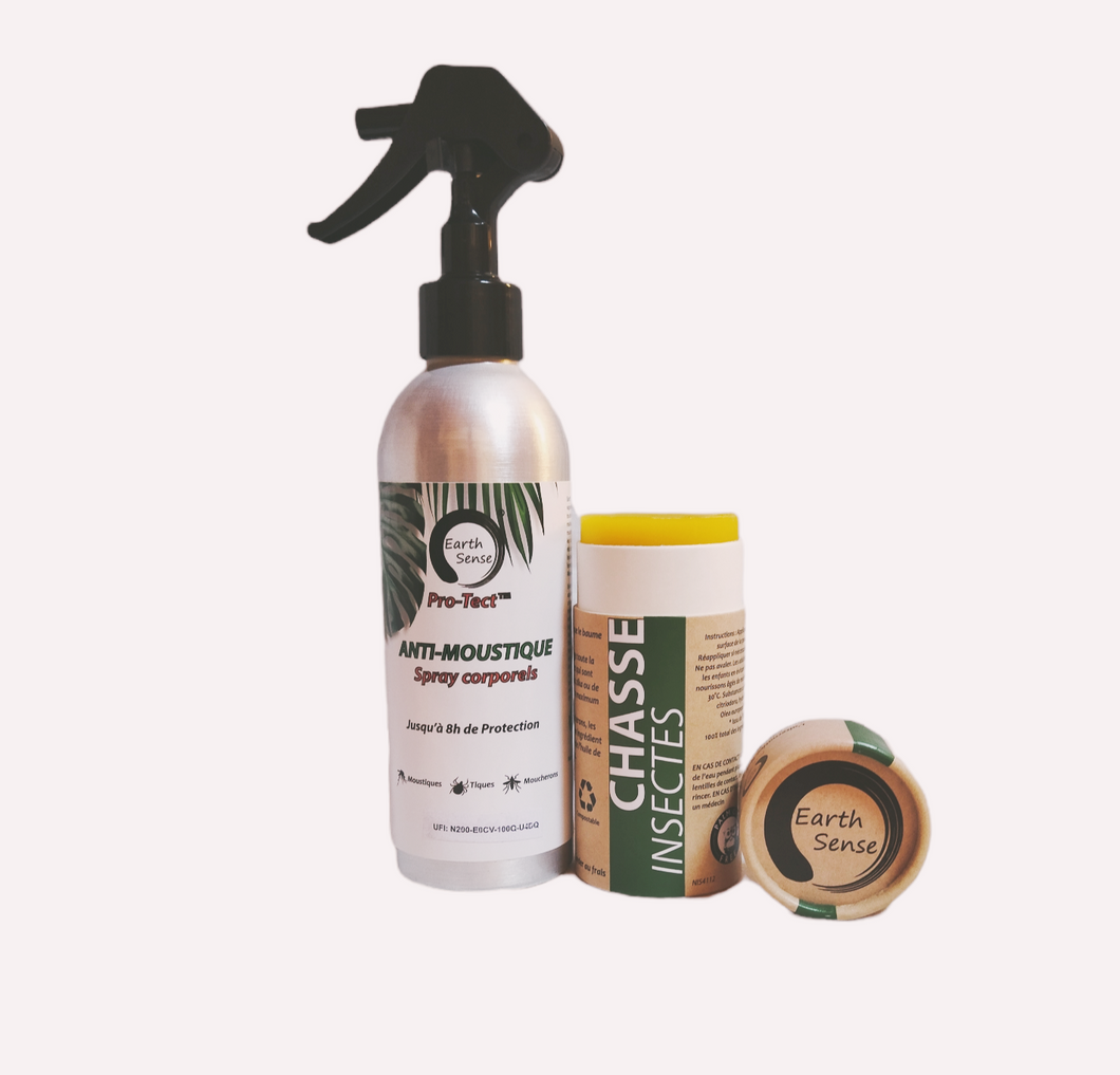 Pro-Tect Insect Repellent DUO pack - 1 x 200ml Spray & 1 x 100ml Balm