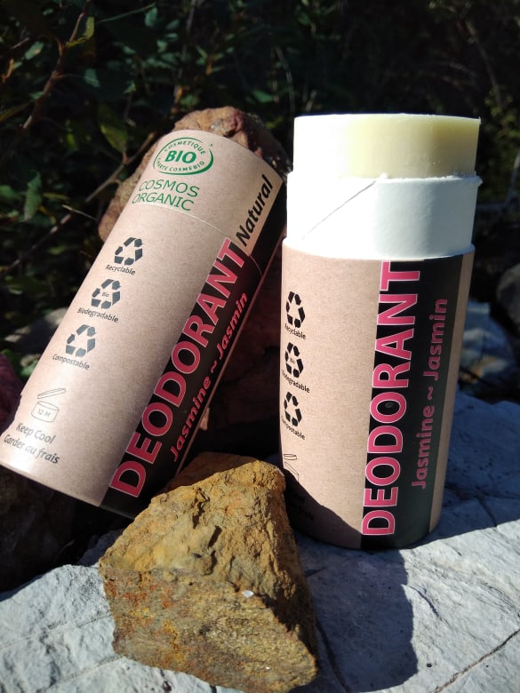 Organic Certified Natural Deodorant - Jasmine 100ml - Earthsenseorganics