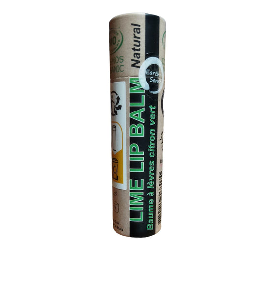 MINI BUNDLE - 4 x Organic Lime Lip Balm 15ml - Earthsenseorganics