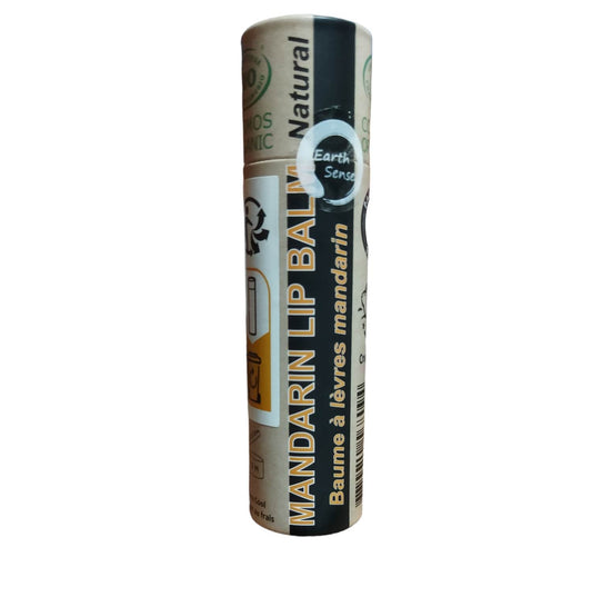 MINI BUNDLE - 4 x Organic Mandarin Lip Balm 15ml - Earthsenseorganics