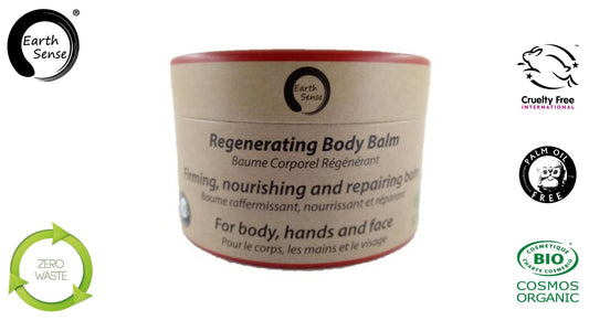 Organic Regenerating Body Balm with Ylang Ylang 100ml - For Face, hands and whole body - Earthsenseorganics