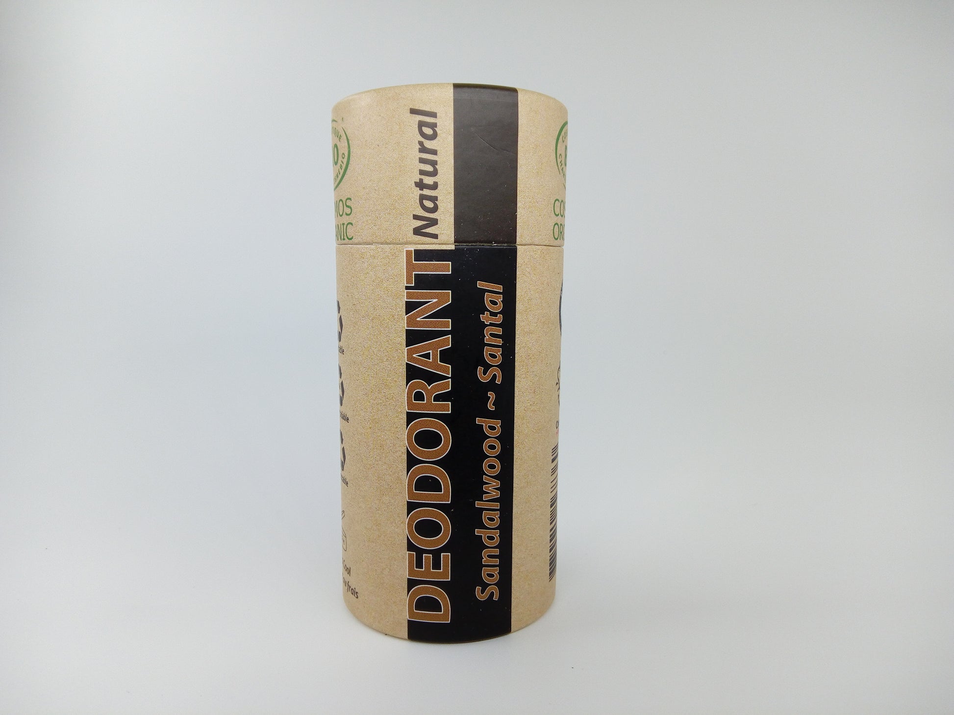 Organic Certified Natural Deodorant - Sandalwood 100ml - Earthsenseorganics