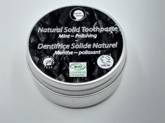 Natural Organic Certified Solid Toothpaste - Polishing - Earthsenseorganics